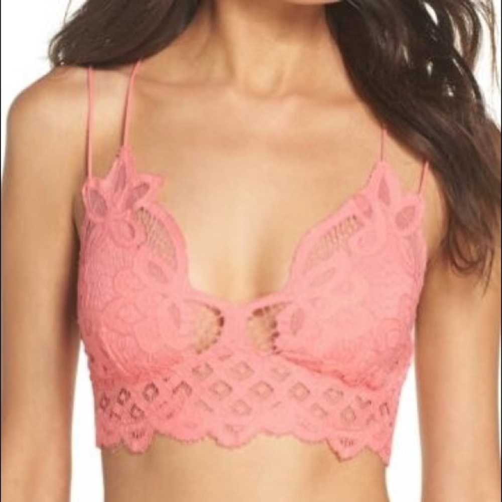 Free People Adella Longline Bralette